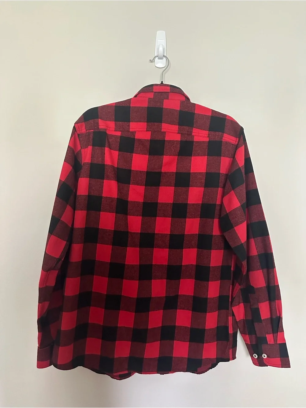 J. Crew Red and Black Buffalo Plaid Button-Down Shirt